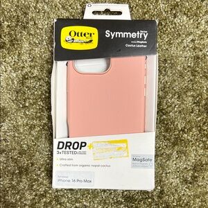 OtterBox Symmetry Series Blush Case for iPhone 16 Pro Max